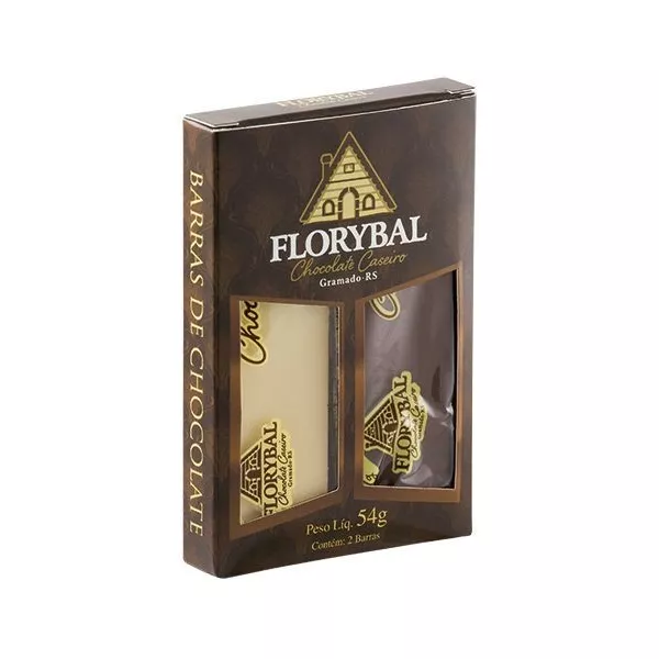 1ac790ada3cac4afd05bcf786fb3c1bd Caixa Chocolate Barras 54g - Imagem 1