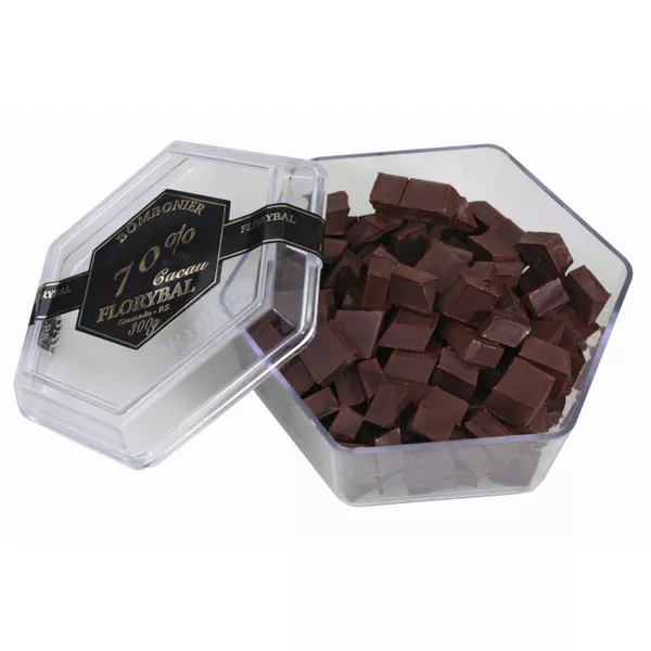 8ce908db4b9749ccdfac177021cafd02 Bombonier Chocolate 70% 300g - Imagem 1